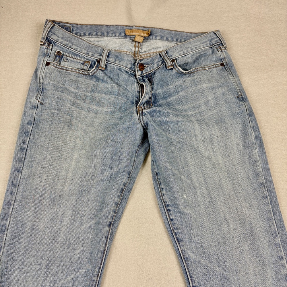 Abercrombie & Fitch Light Blue Wide Leg Jeans
